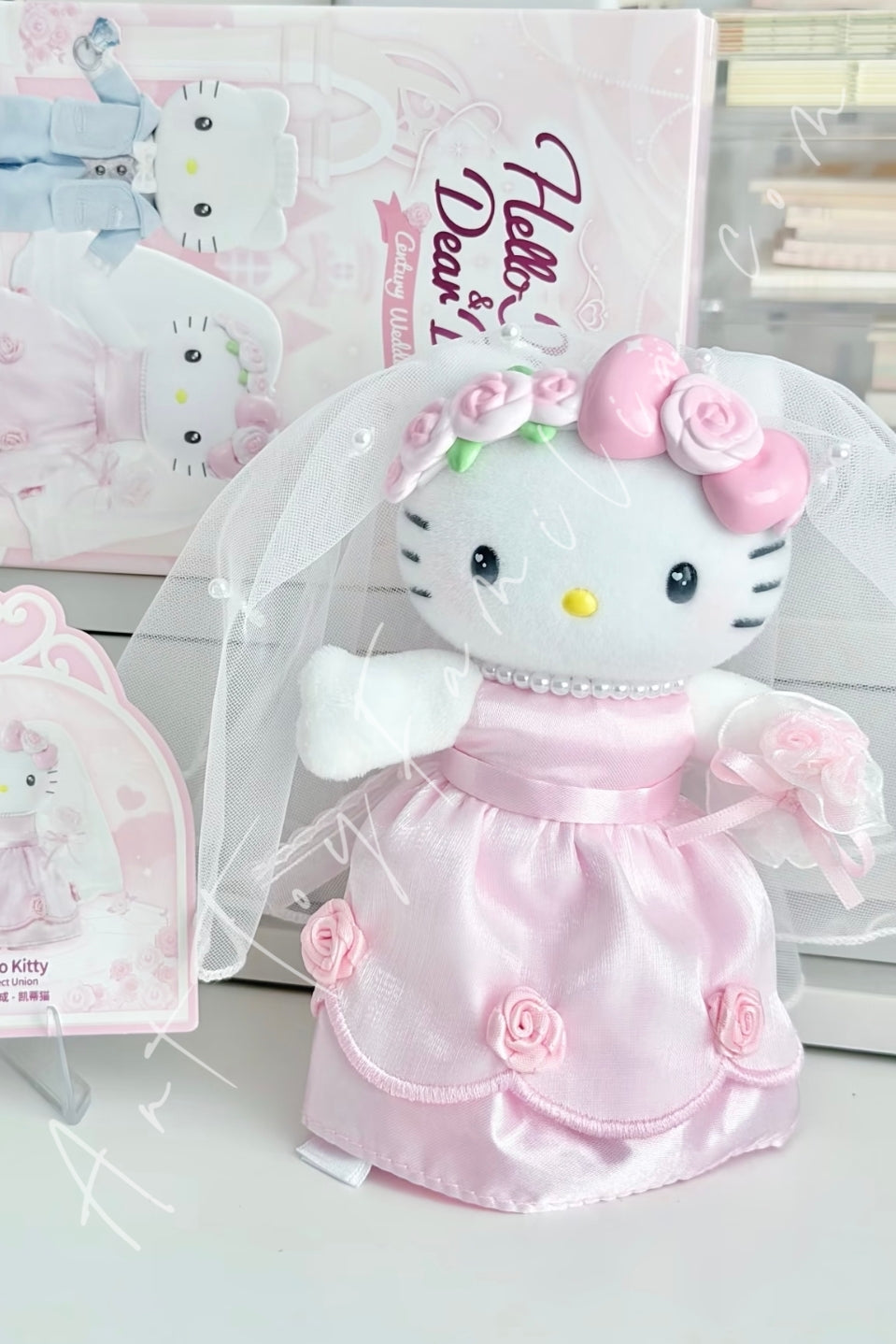 Top Toy Hello Kitty & Dear Daniel Century Wedding Series Plush Blind Box Hello Kitty Perfect Union