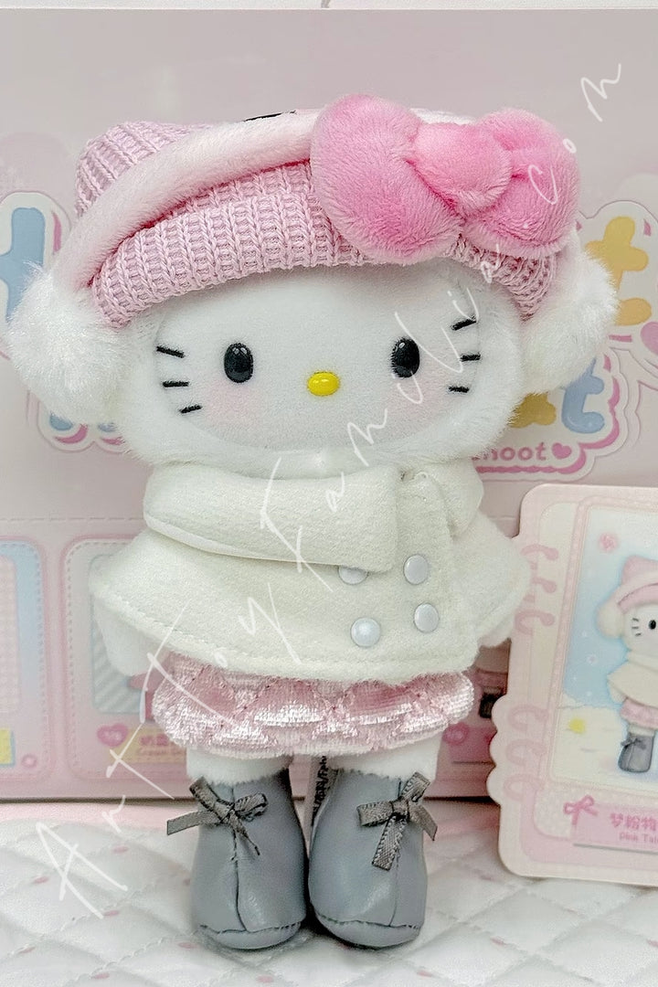 Top Toy Hello Kitty Heartbeat Photoshoot Series Plush Pendant Blind Box Pink Tale