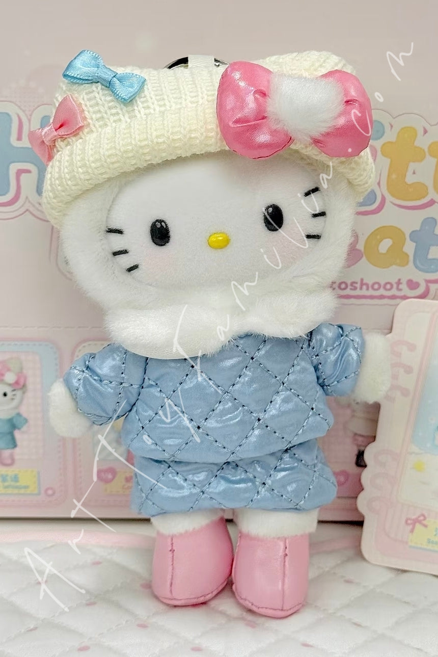 Top Toy Hello Kitty Heartbeat Photoshoot Series Plush Pendant Blind Box Sea Salt Whisper