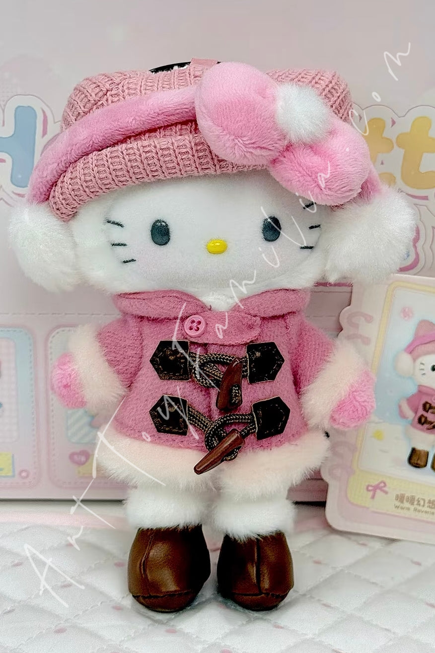 Top Toy Hello Kitty Heartbeat Photoshoot Series Plush Pendant Blind Box Warm Reverie