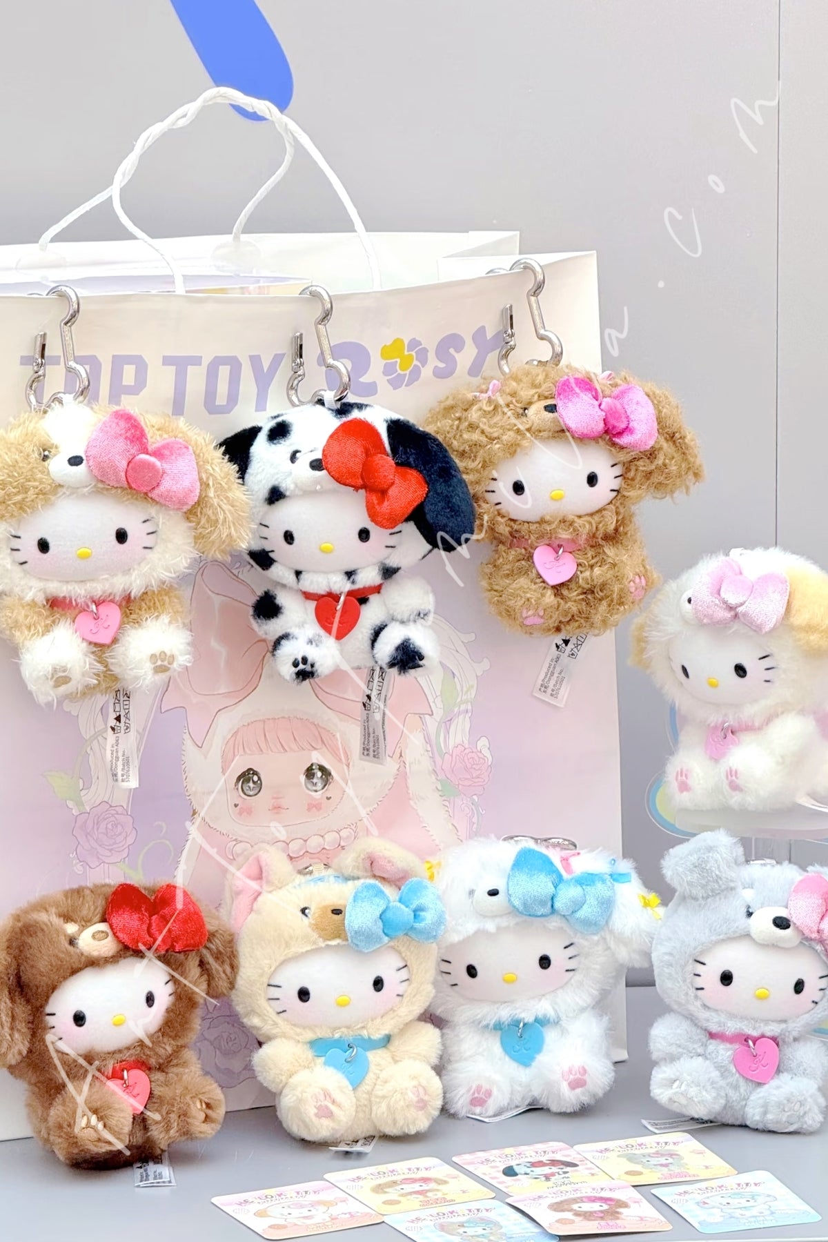Hello Kitty Puppy Party Series Plush Pendant – Art Toy Familia