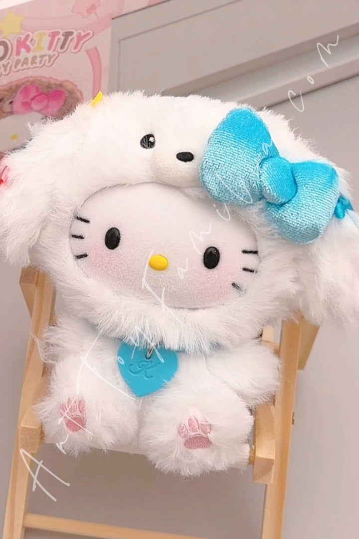 Top Toy Hello Kitty Puppy Party Series Plush Pendant Maltese