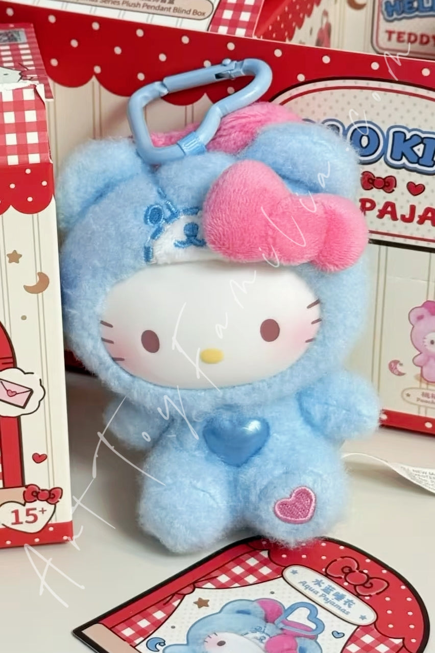 Top Toy Hello Kitty Teddy Pajamas Series Aqua Pajamas