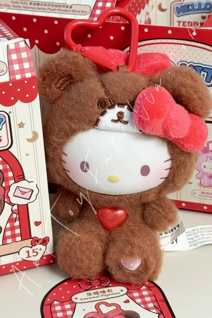 Top Toy Hello Kitty Teddy Pajamas Series Caramel Pajamas