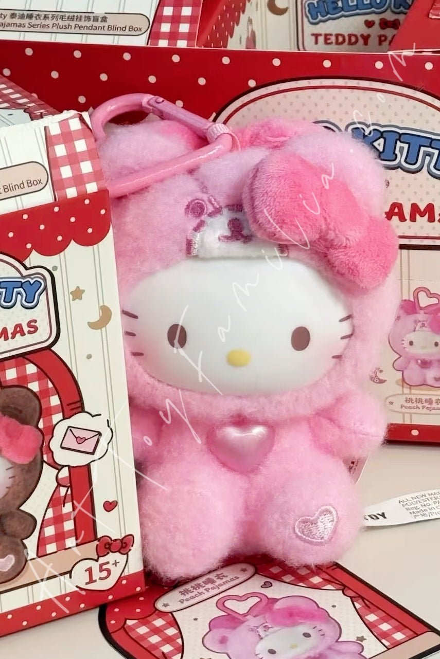 HelloKitty：TEDDY PAJAMAS」ぬいぐるみブラインドボックス HelloKitty