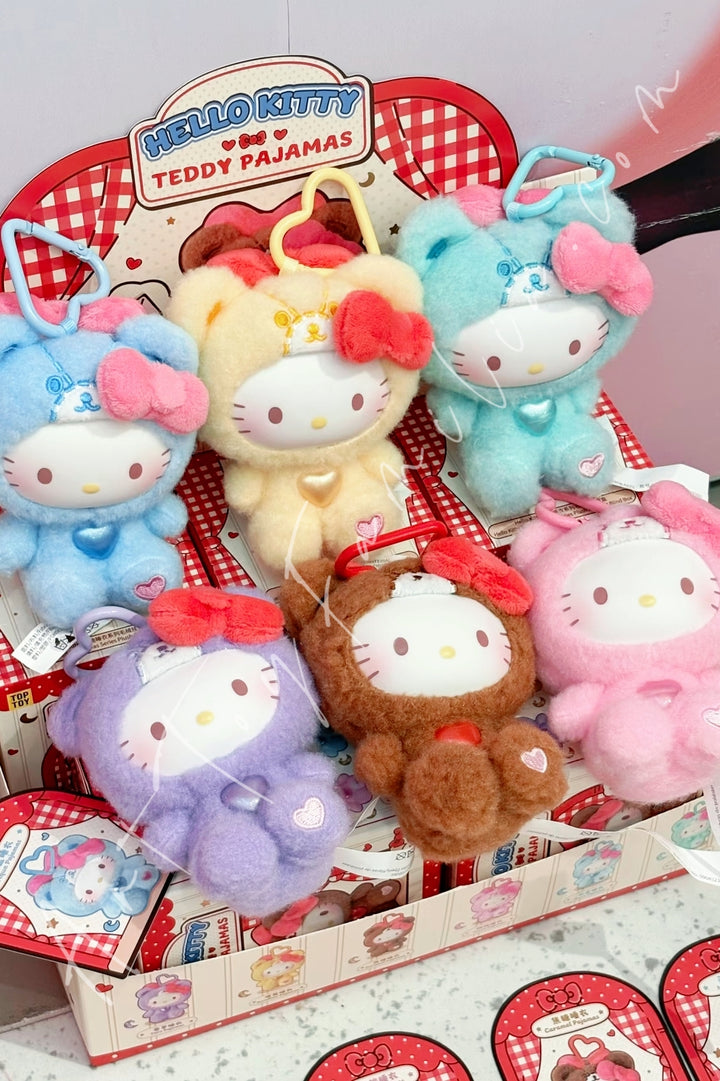 Top Toy Hello Kitty Teddy Pajamas Series Sealed Fullset