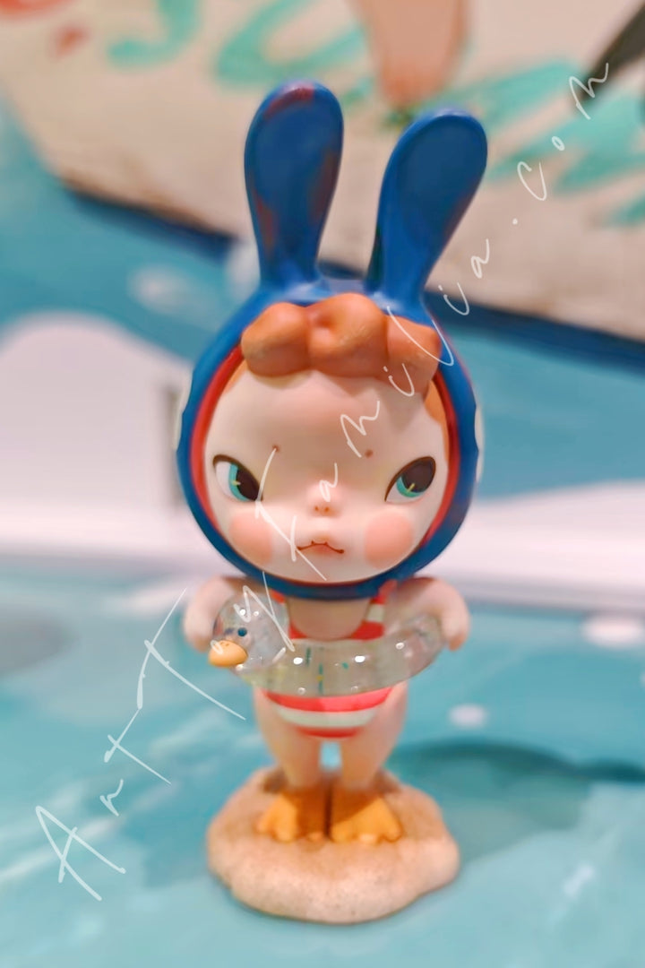 Top Toy Sooya Beach Holiday Series Figures Floatie Rabbit Ban