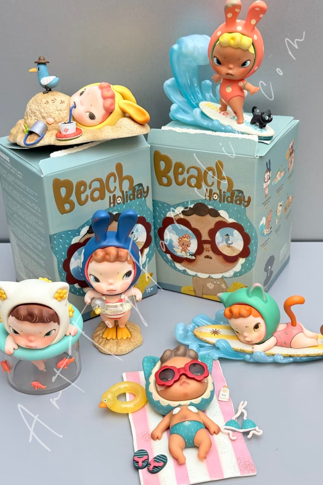 Top Toy Sooya Beach Holiday Series Figures Sealed Full Set