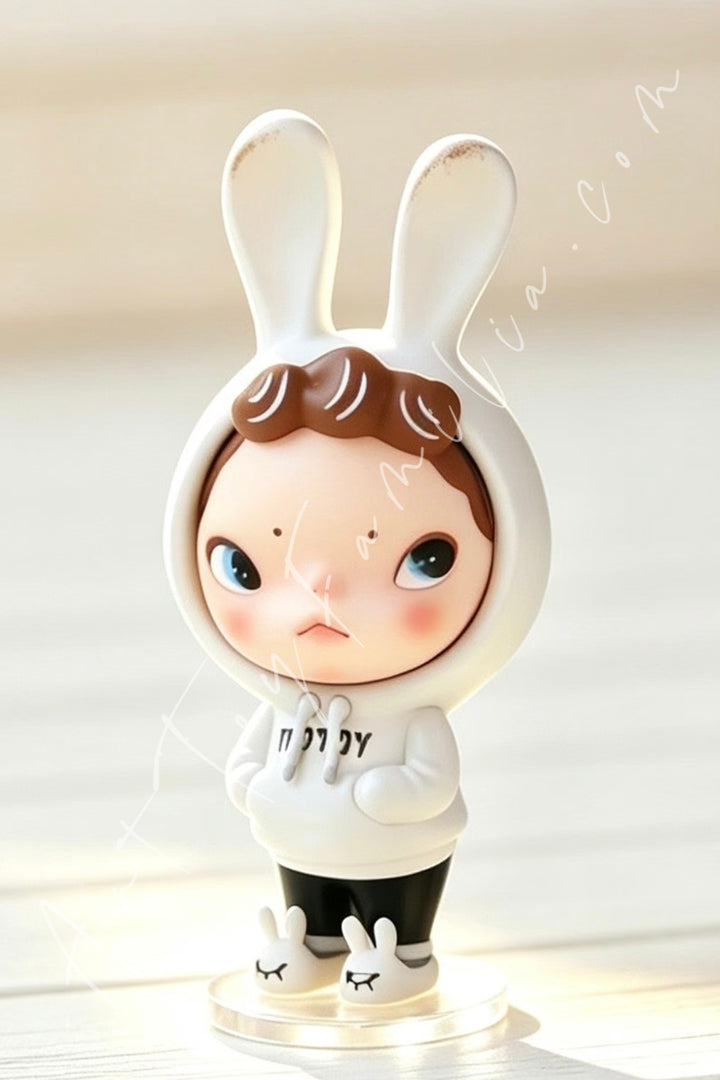 Top Toy Sooya Super Star Ban Carded Figure White
