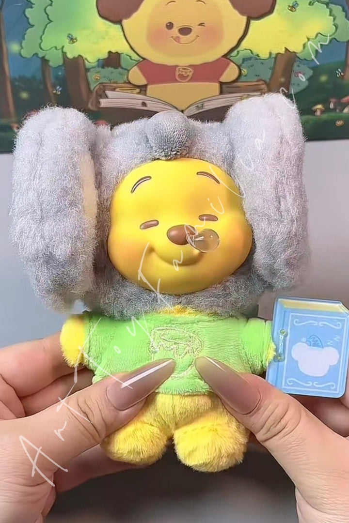 Top Toy Winnie the Pooh Animal Storybook Series Plush Keychain Blind Box Koala