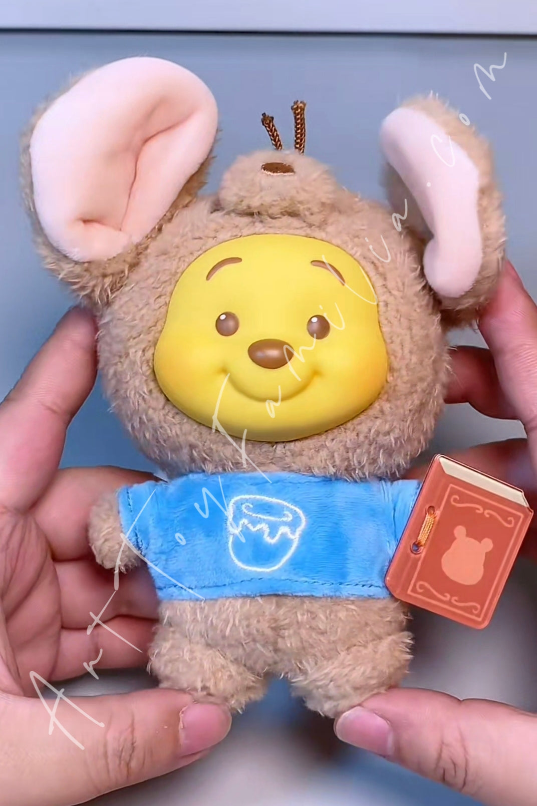Top Toy Winnie the Pooh Animal Storybook Series Plush Keychain Blind Box Roo (Secret)