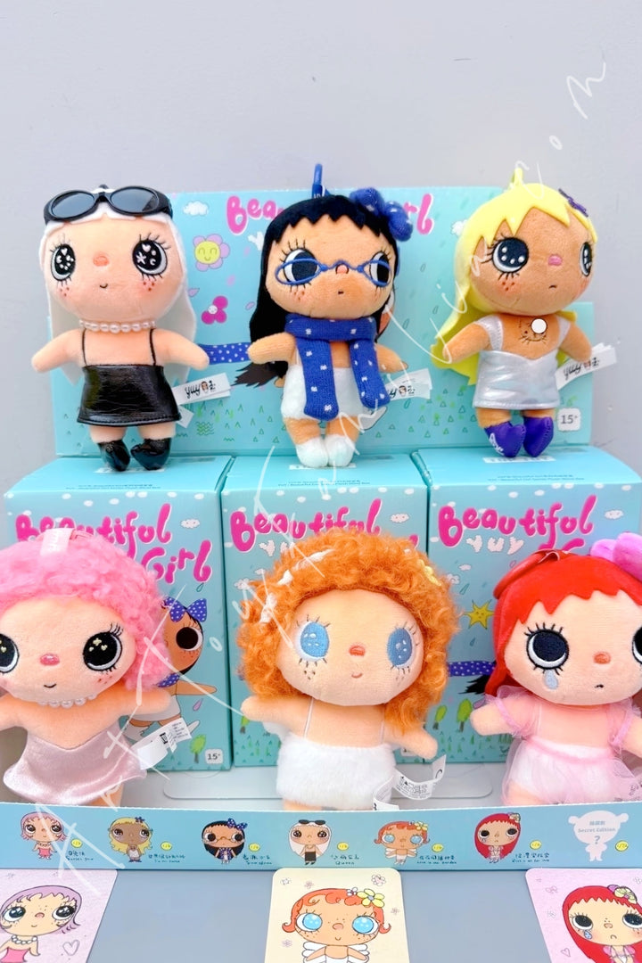 Top Toy Yuy XiaoYu Beautiful Gril Series Plush Pendant Blind Box Sealed Full Set