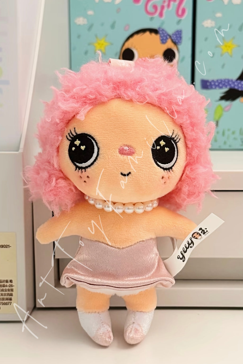 Top Toy Yuy XiaoYu Beautiful Gril Series Plush Pendant Blind Box Sunset Glow