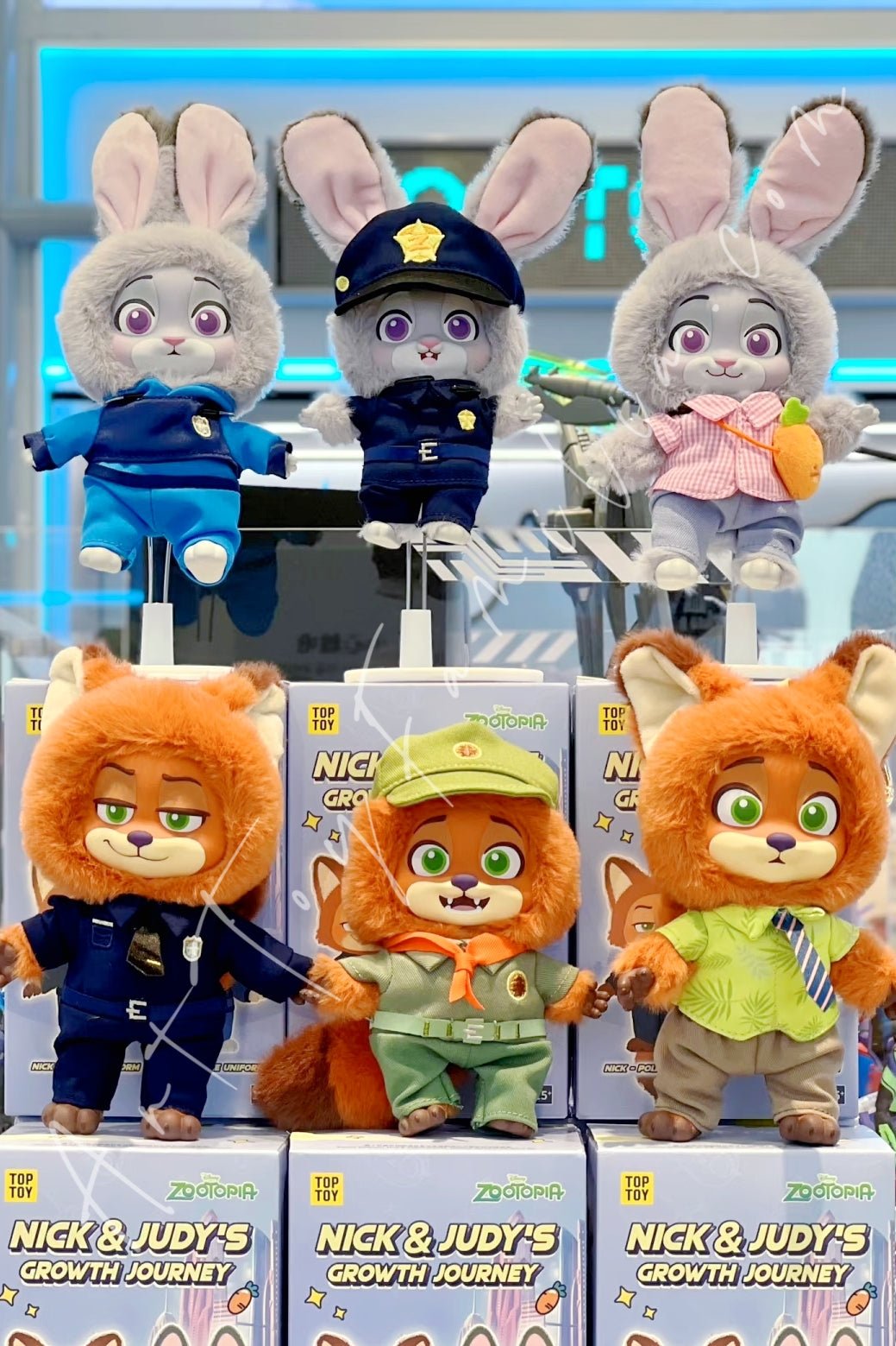 Zootapia Nick & Judy's Growth Journey | TOP TOY – Art Toy Familia