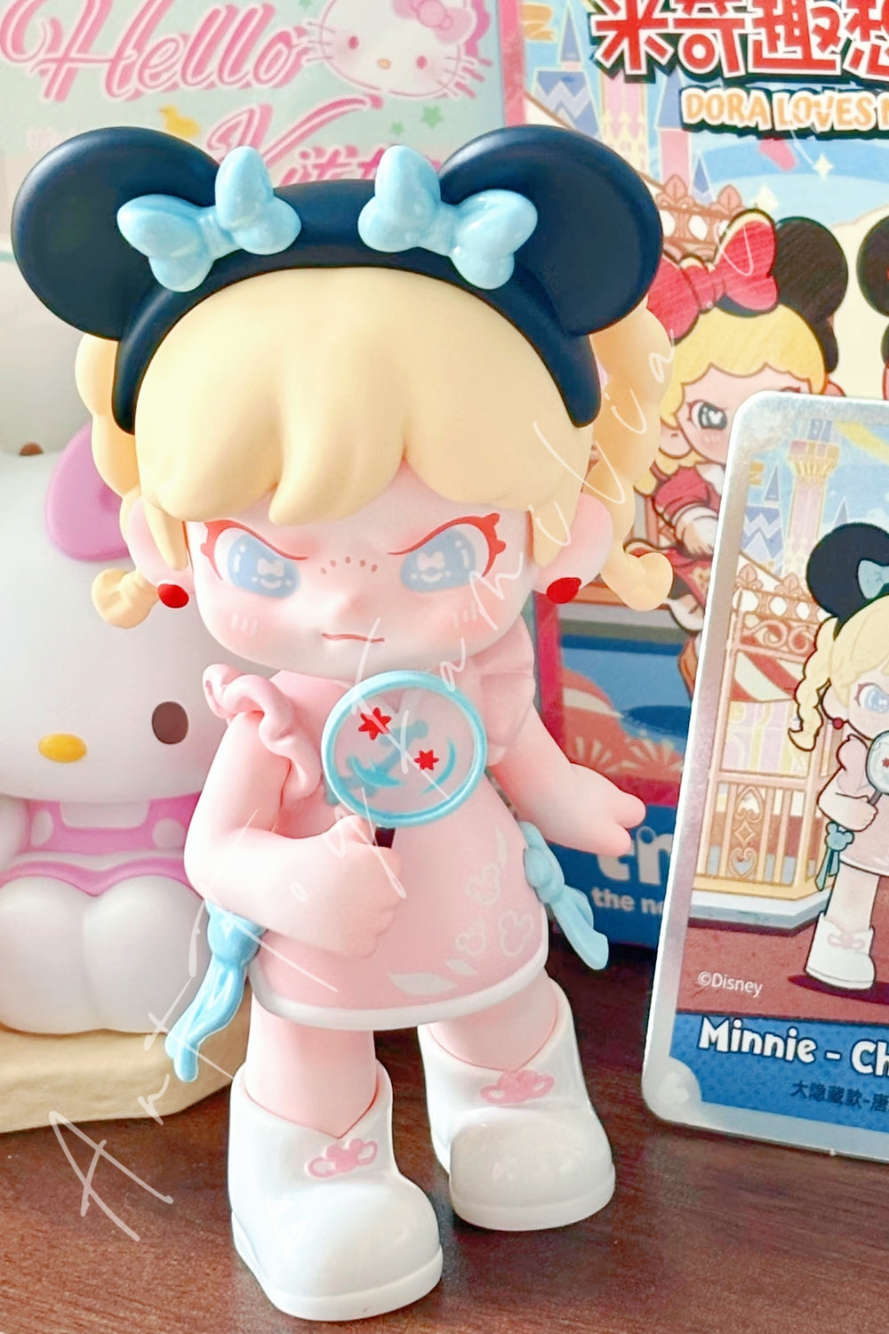 Toptoy Disney Dora Loves Mickey Series Minnie-Cheongsam(Secret)