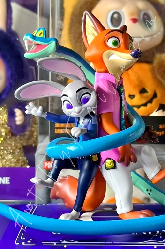 Toptoy Disney Zootopia 2 New Journey Series Gray & Judy & Nick(Secret)