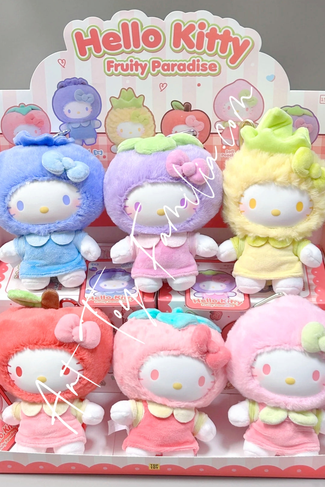 Toptoy Hello Kitty Fruity Paradise Series Full Set 1