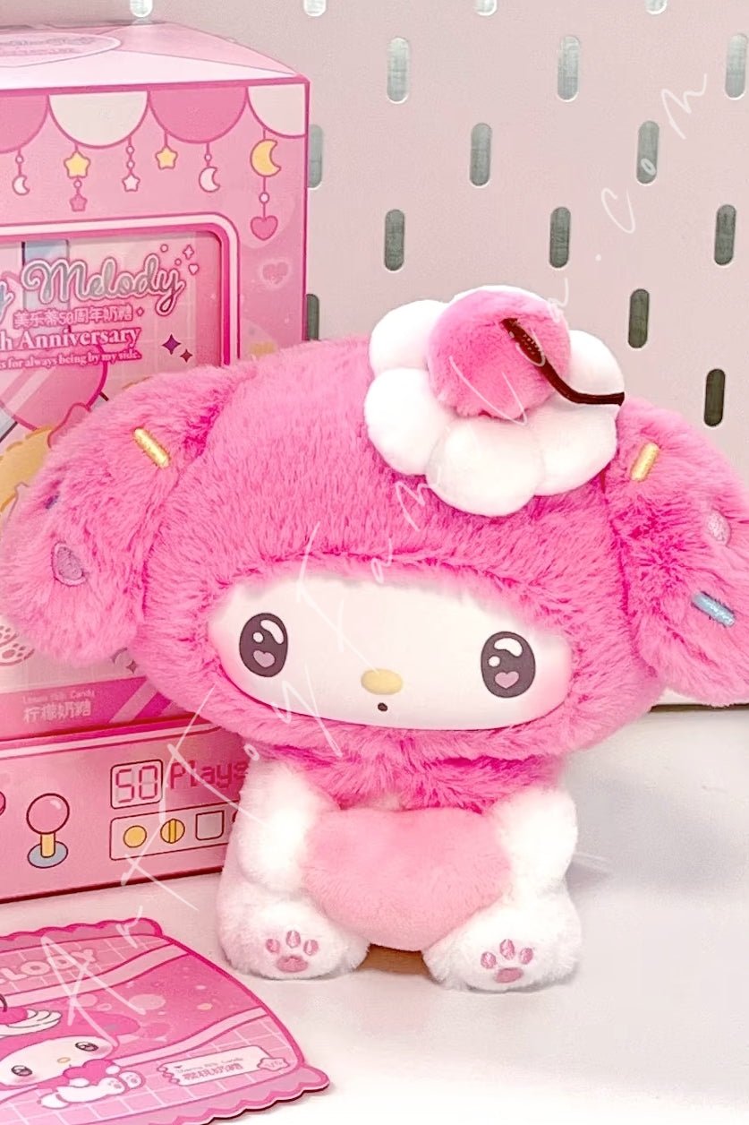 TOP TOY My Melody 50th Anniversary Milk Candy Series Vinyl Plush