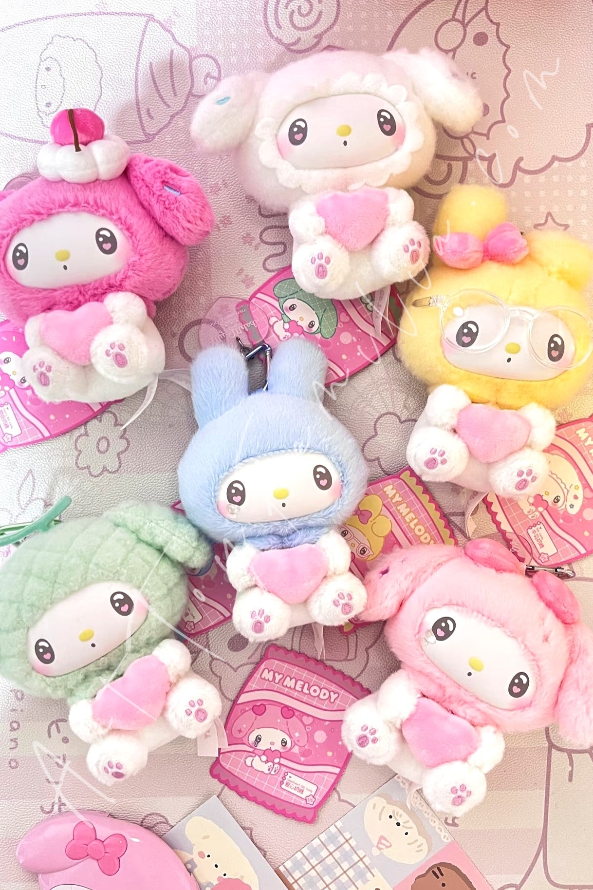 Toshi My Melody ぬいぐるみ Sanrio My Melody Retro Heisei 90s Style Pink Plushie