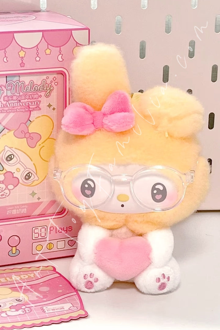 Toptoy My Melody 50th Anniversary Milk Candy Series Vinyl Plush Lemon Milk Candy