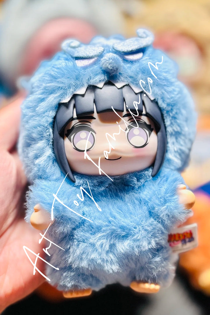 Toptoy Naruto Shippuden Cute Beast Party Series Plush Keychain Hinata Hyuga