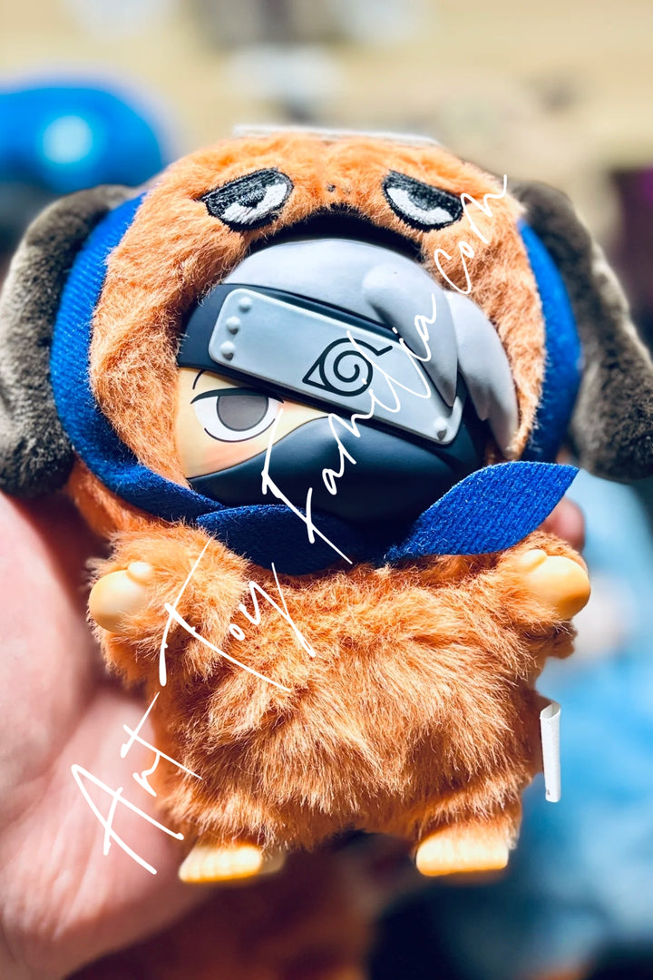 Toptoy Naruto Shippuden Cute Beast Party Series Plush Keychain Kakashi Hatake