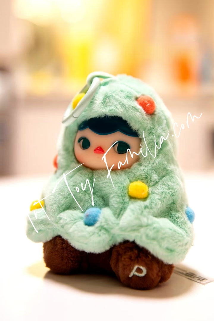 pucky forest party vinyl plush series 精灵森林派对盲盒挂件 Leaf Baby   落叶宝宝