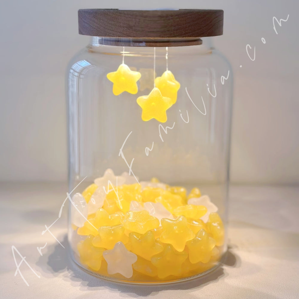 Twinkle Stars Patting Light Display Bottle