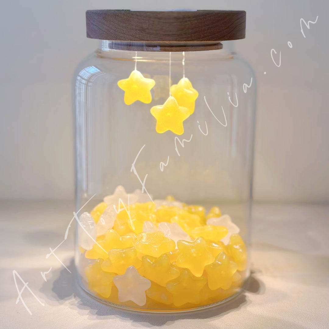 Twinkle Stars Patting Light Display Bottle