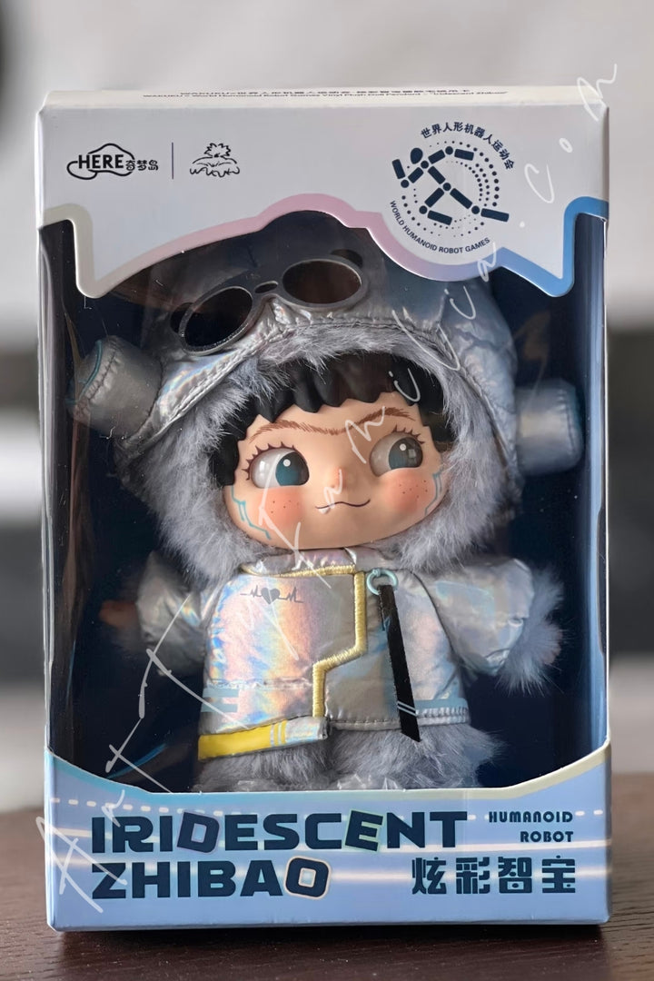 Wakuku × World Humanoid Robot Games Series Plush Pendant Hanging Card Iridescent Zhibao Packaging