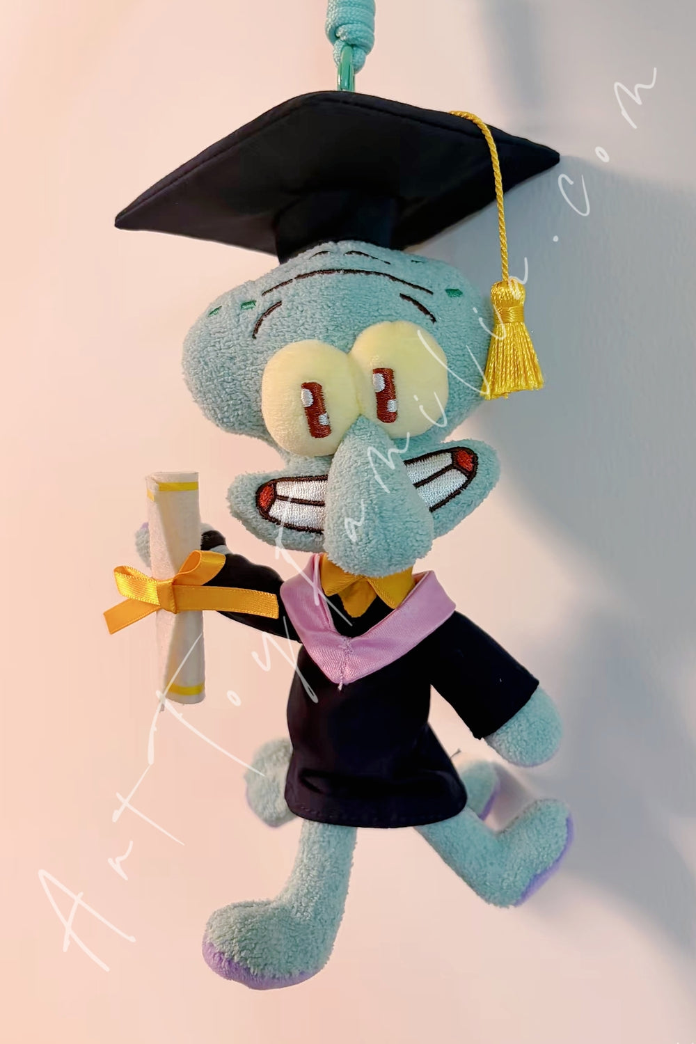 XII Space SpongeBob Squidward's Day Series 2 Plush Blind Box Graduate Squidward