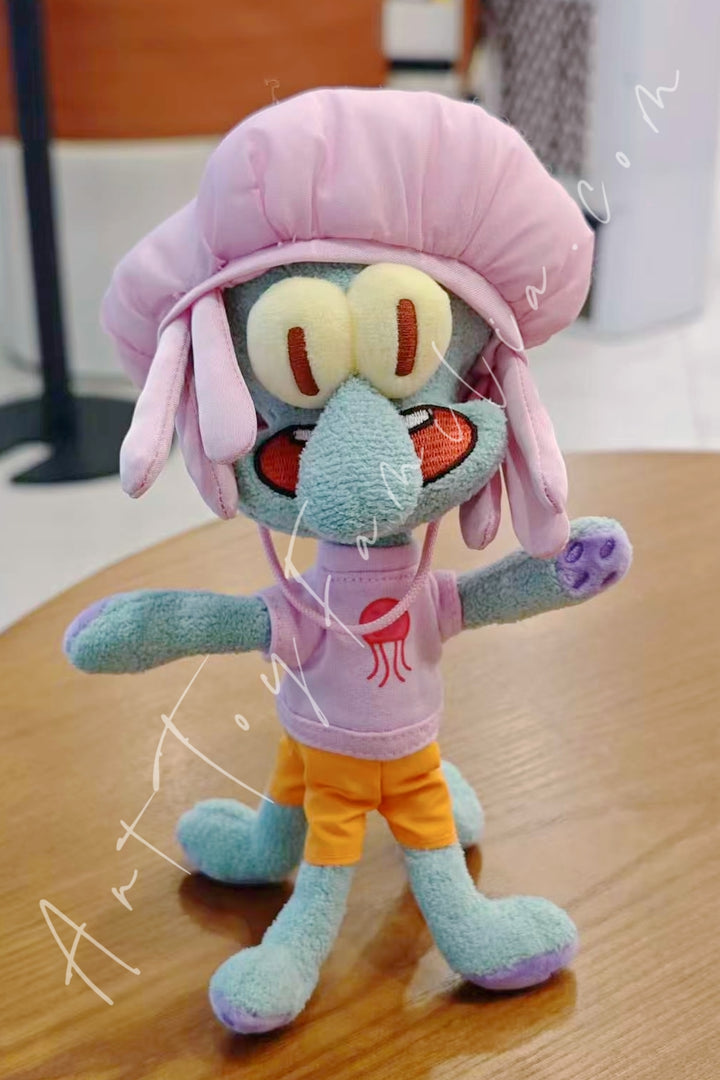 XII Space SpongeBob Squidward's Day Series 2 Plush Blind Box Jellyfish Squidward