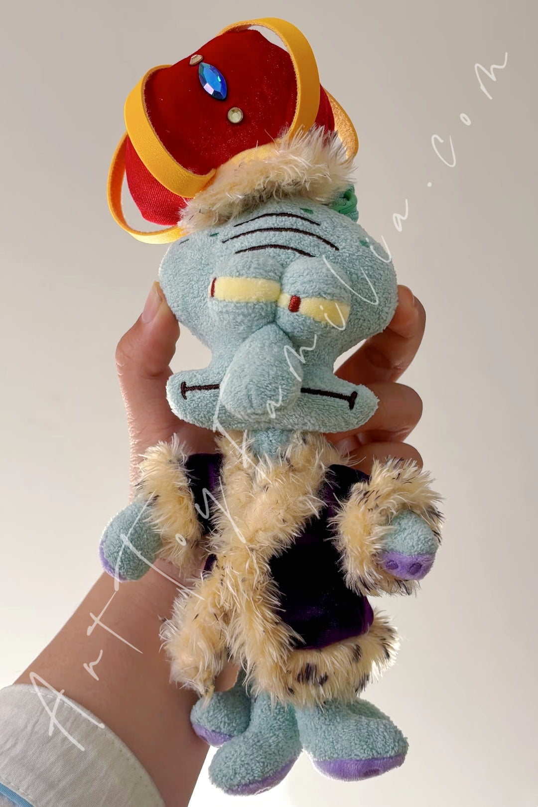 XII Space SpongeBob Squidward's Day Series 2 Plush Blind Box King Squidward (Secret)