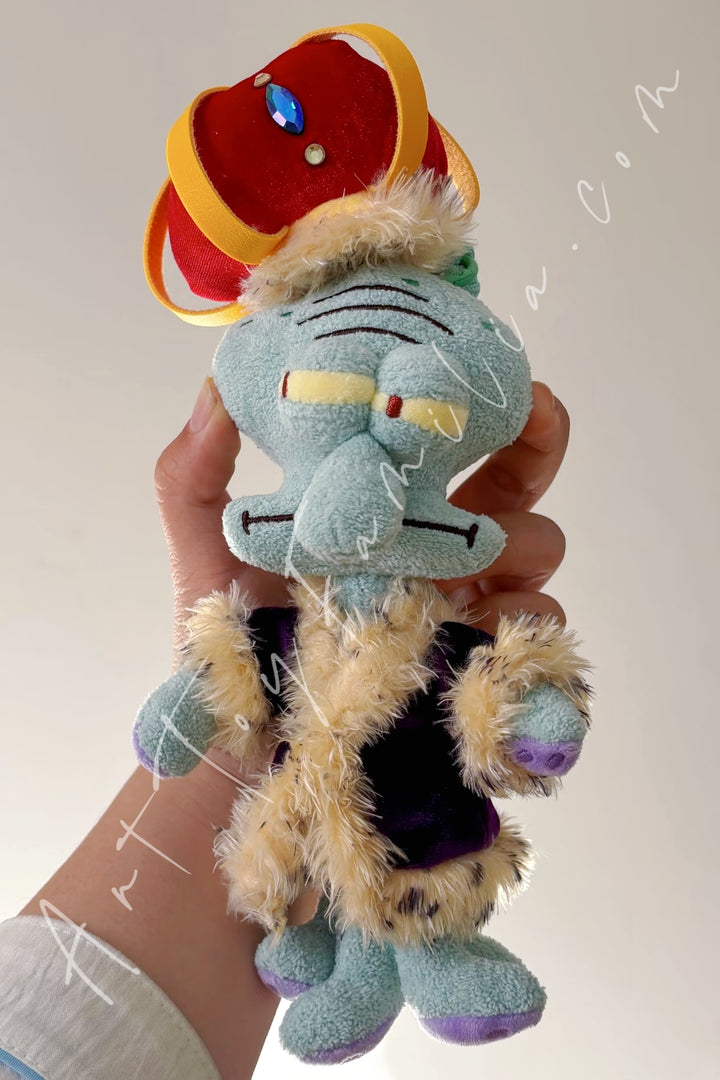 XII Space SpongeBob Squidward's Day Series 2 Plush Blind Box King Squidward (Secret)
