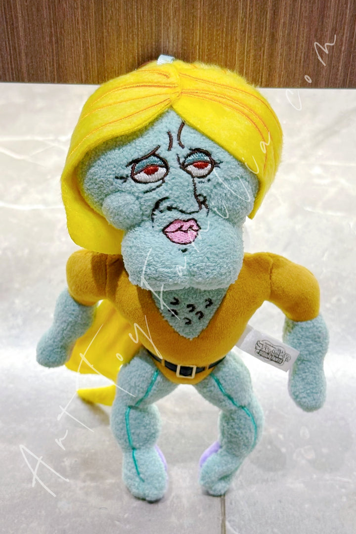 XII SpongeBob Squidward's Day Series Plush Blind Box Handsome Time(Secret)