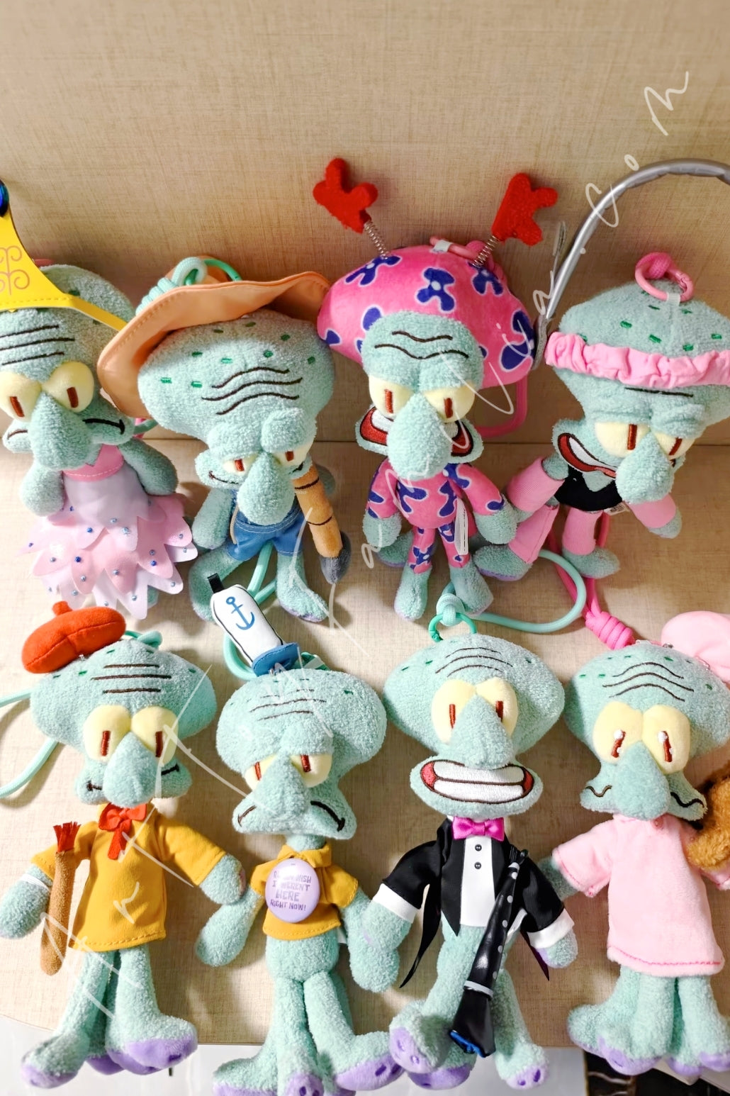 XII SpongeBob Squidward's Day Series Plush Blind Box Sealed Full Set