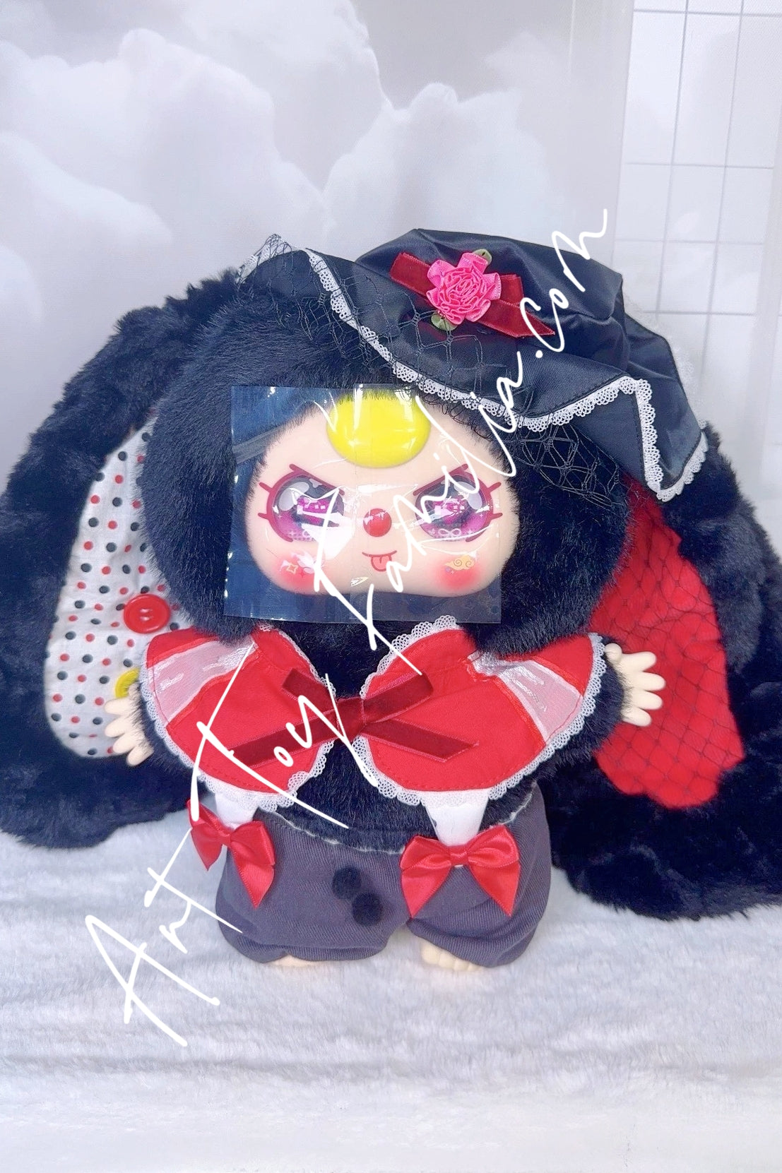 Babythree 上海　限定2体セット　公式 Baby Three 400% Plush Doll 2 QDF 2025 Shanghai Region