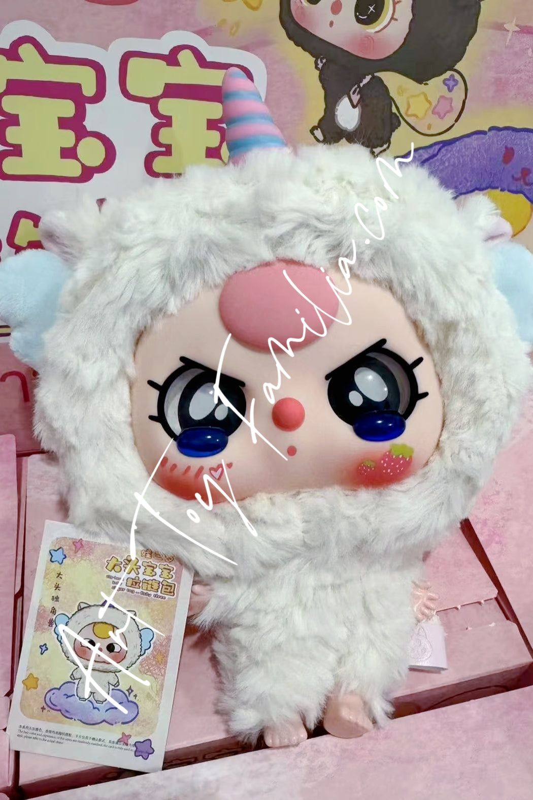 Baby Three Big-head Baby Zipper Bag Series - 娃三岁大头宝宝