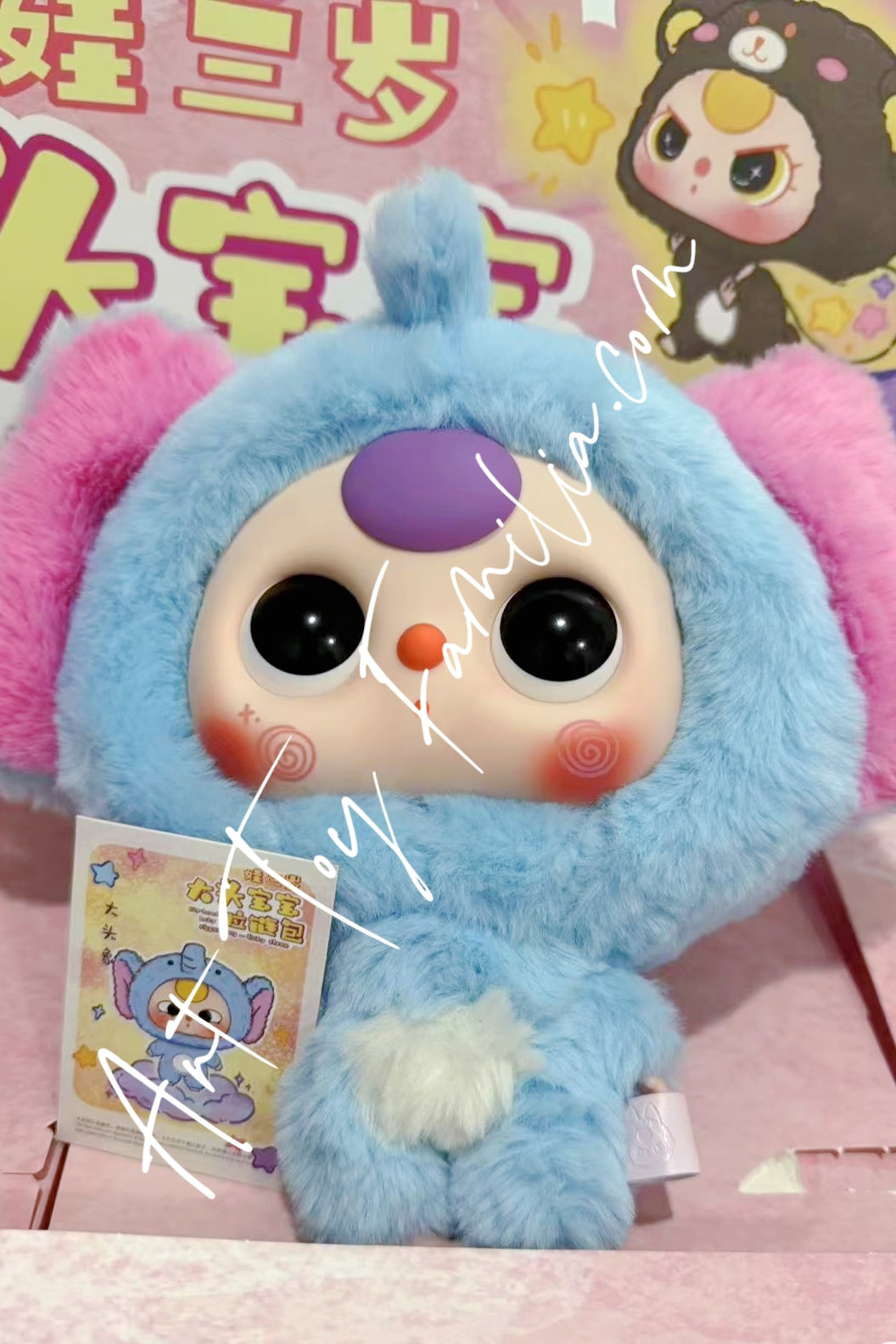Yiwu First Rigorous Baby Three Big-head Baby Zipper Bag Series 5