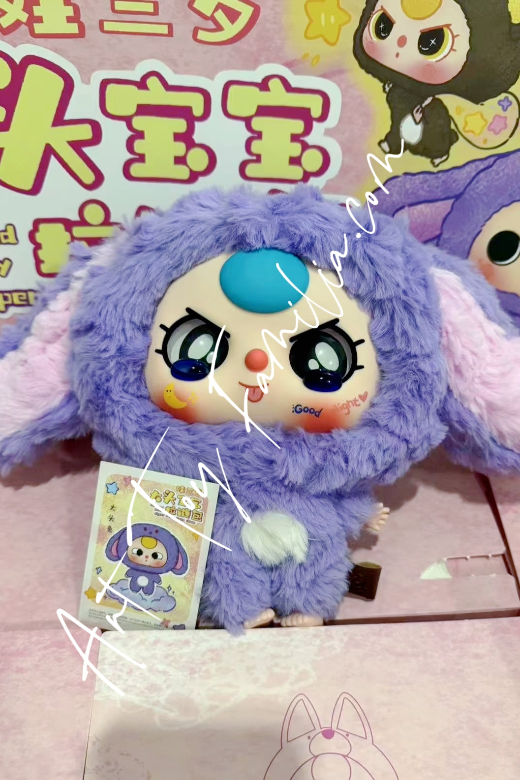 Yiwu First Rigorous Baby Three Big-head Baby Zipper Bag Series 6