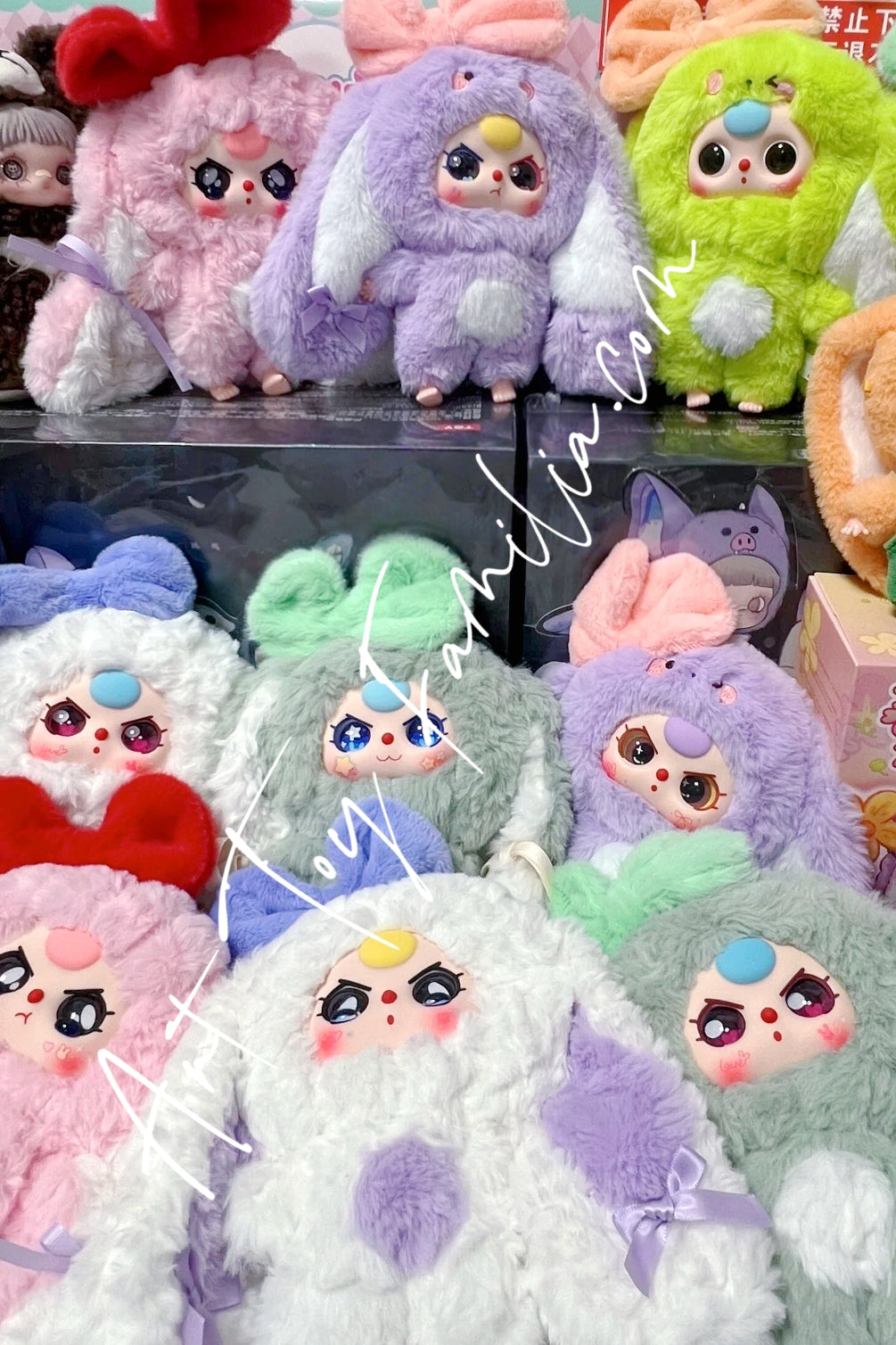 baby three ぬいぐるみ お花シリーズ 2個セット 特別お目目 レア Genuine Baby Three Gives You A Small Flower Series Blind Box