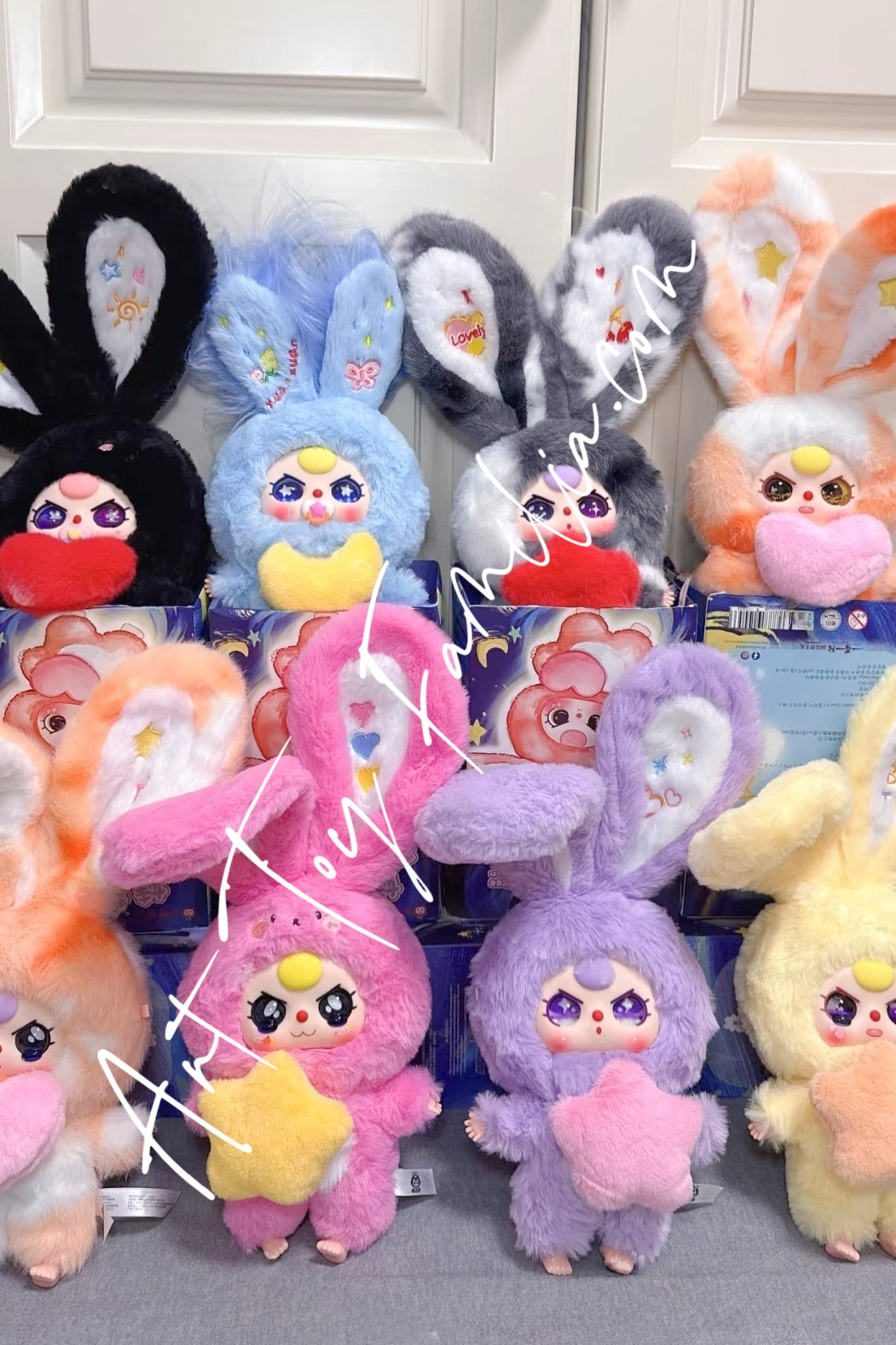 Yiwu First Rigorous Baby Three Lilyrabbit Town Series 3 Plush 1