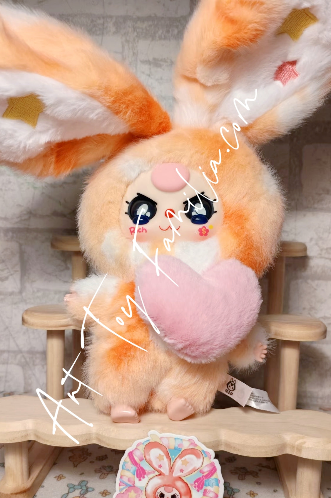 Baby Three Lilyrabbit Town Series 3 Plush - 娃三岁莉莉兔小镇3代