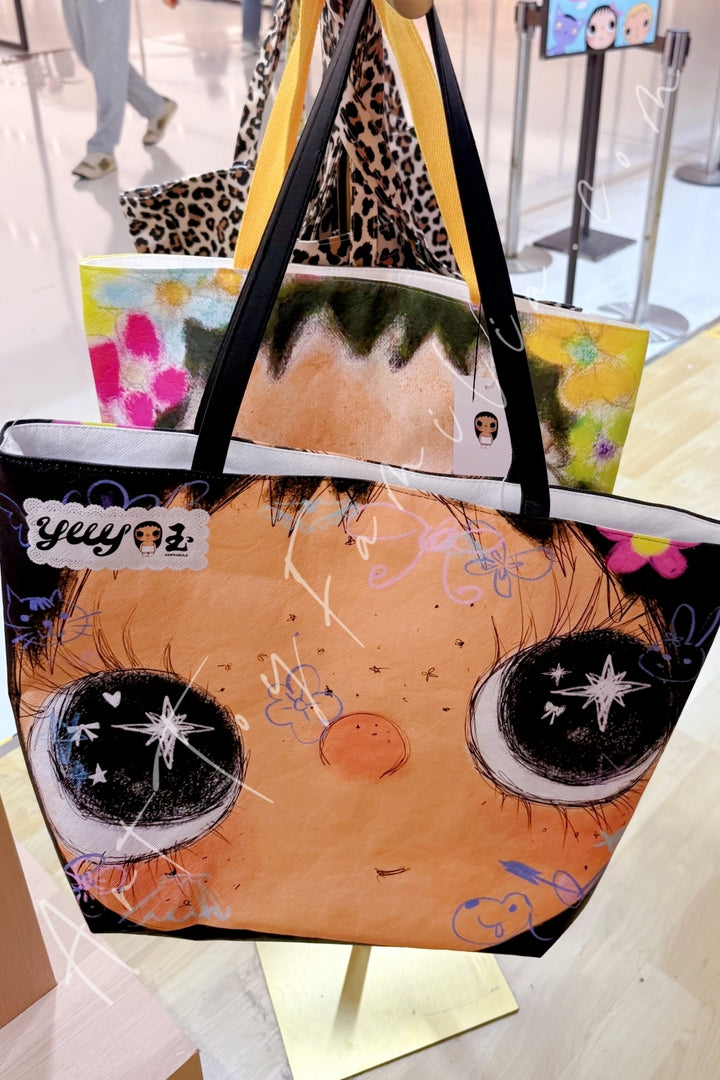 Yuy XiaoYu Bags Collection Black Big Eyes DuPont Bag