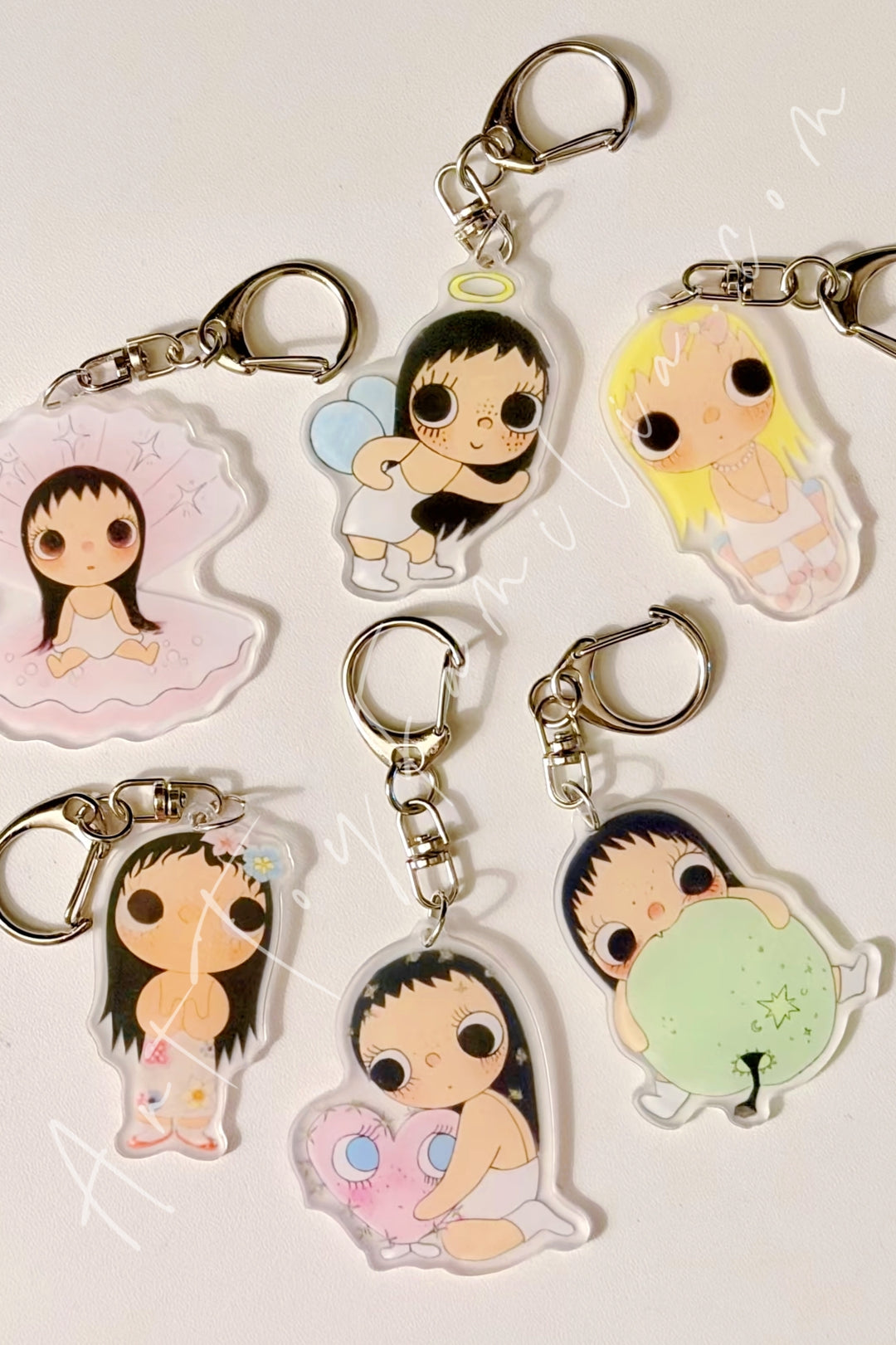 Yuy XiaoYu Keychains Collection