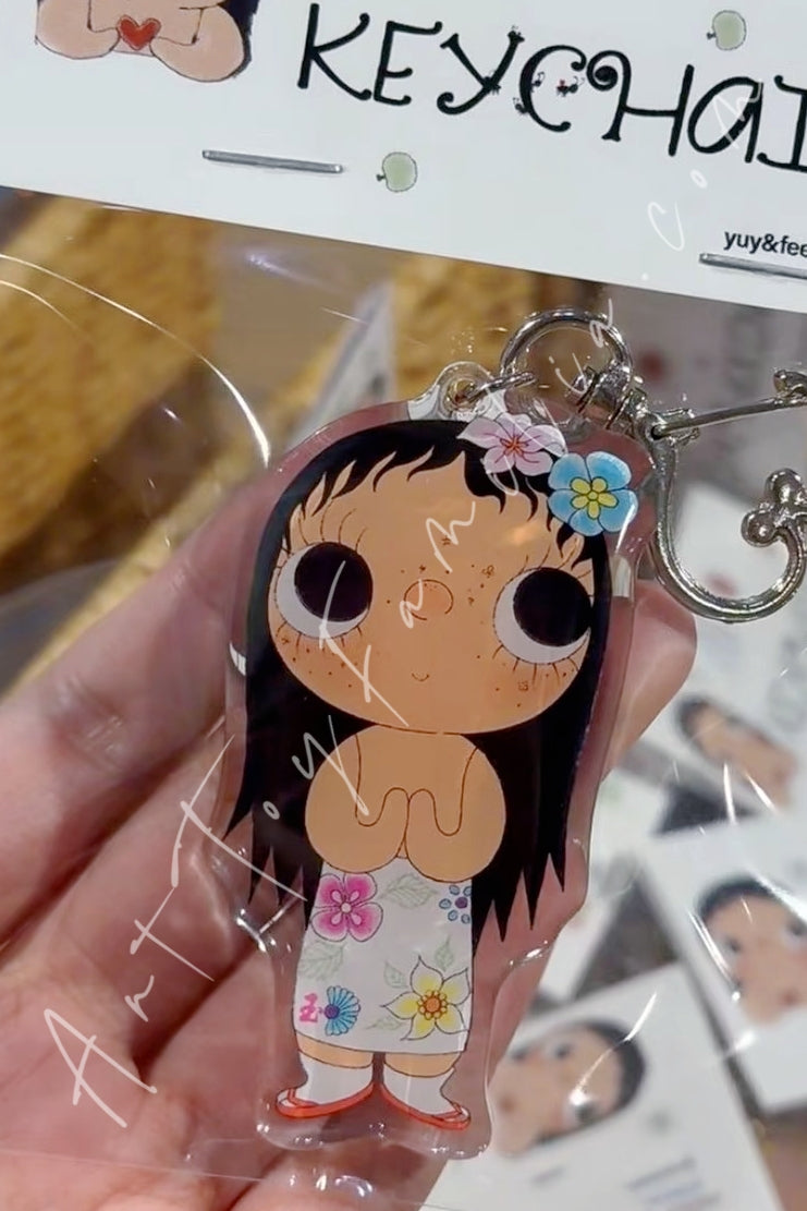 Yuy XiaoYu Keychains Collection Flowers Yuy