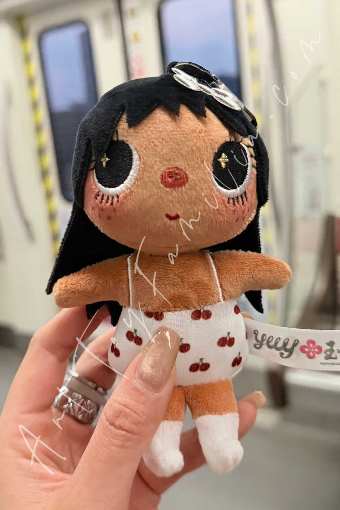 Yuy XiaoYu Plush Pendant Collection Dark Skin Cherry