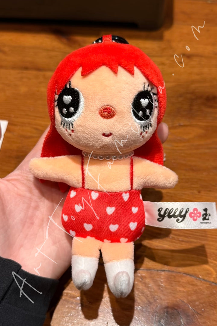 Yuy XiaoYu Plush Pendant Collection Red Hair Red Dress