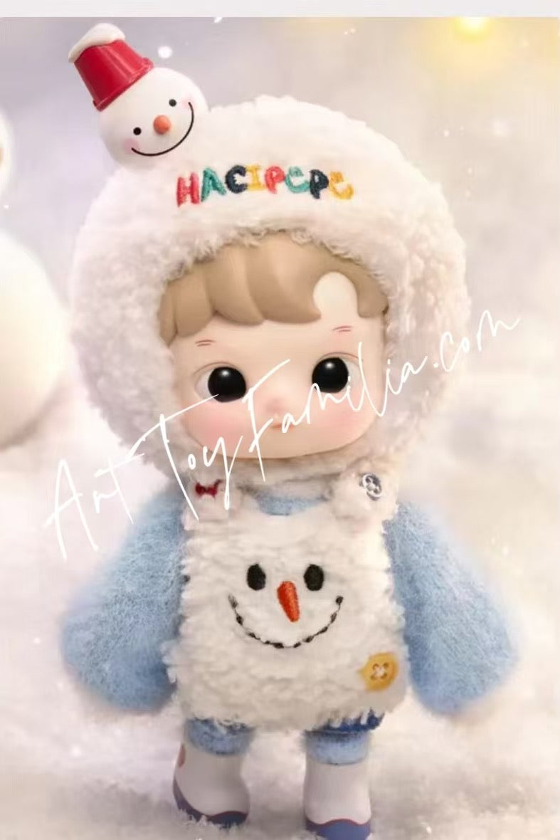 hacipupu shanghai pts limited figure snowman is coming action figure hacipupu 雪人来访可动人偶 
