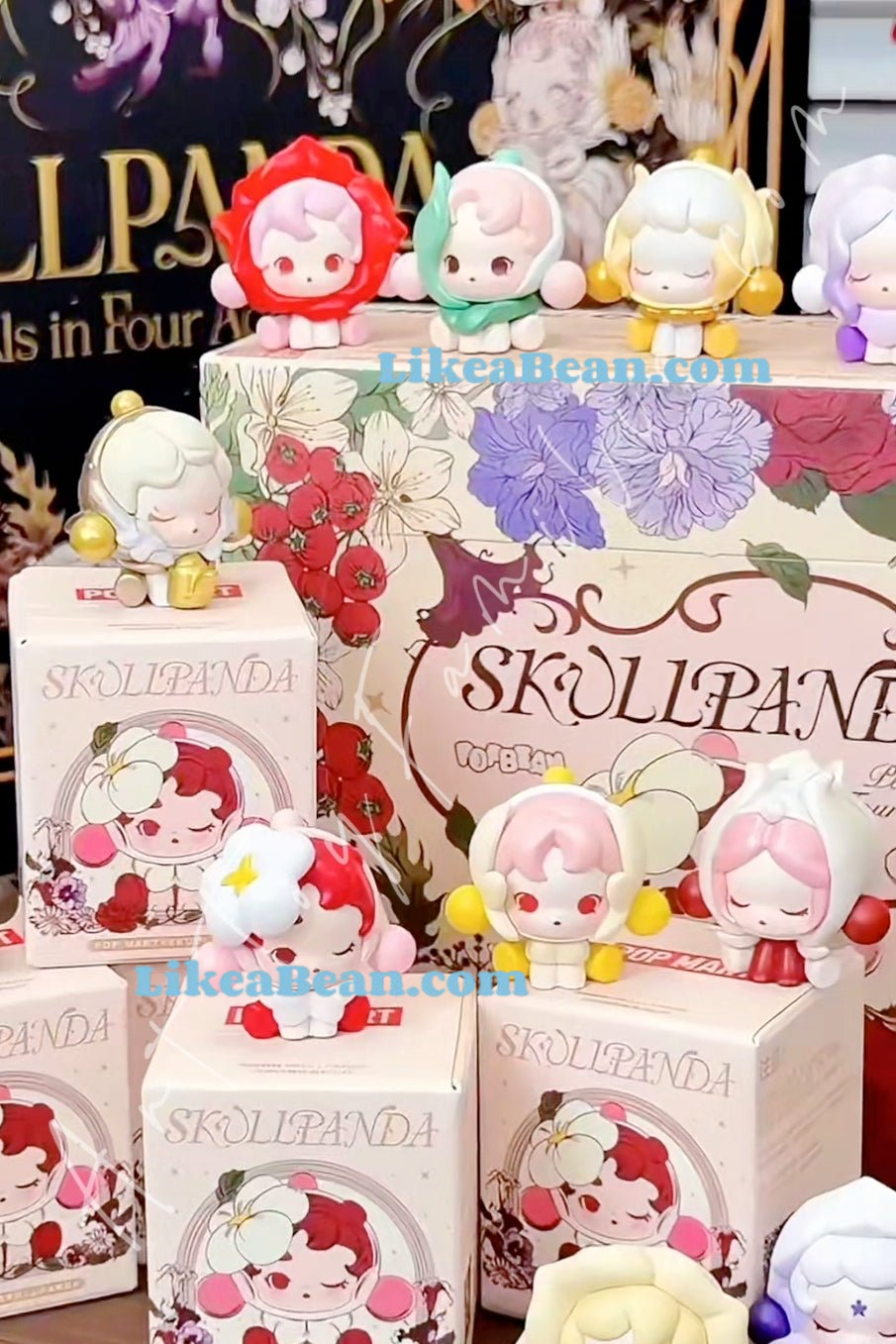 Pop Bean Skullpanda Petals in Four Acts Series - The Invitation of Light
